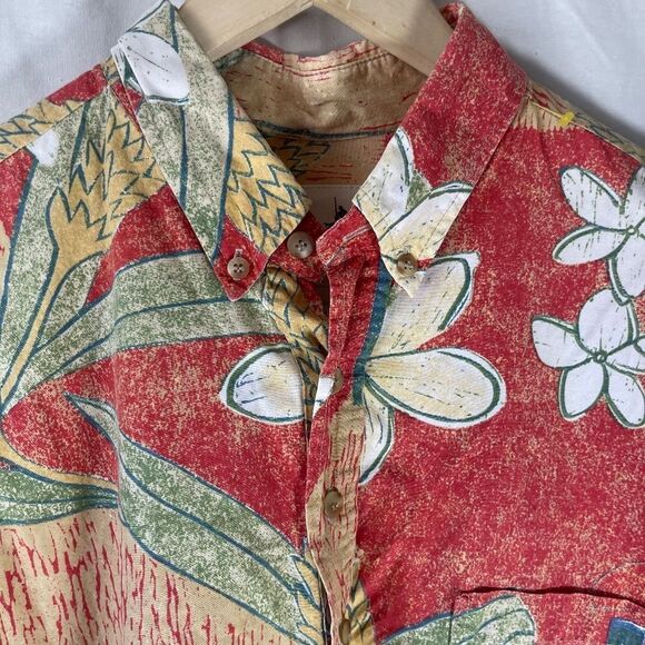 Kahala 1936 Hawaiian Palm/Floral 100% Cotton Print Shirt Sz 2XL - Picture 3 of 5